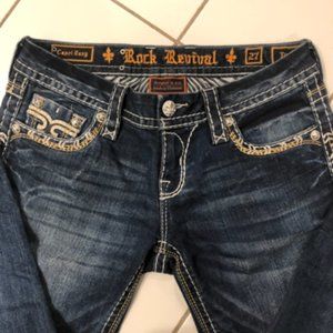 Rock Revival Capri Jeans
